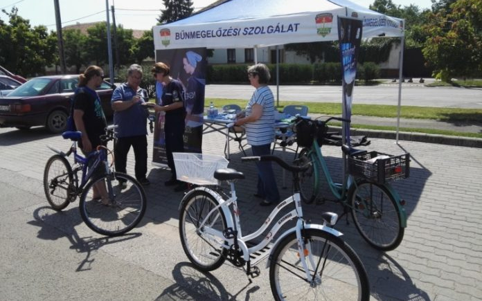 Házhoz megyünk és bike safe Szolnokon és Mezőtúron